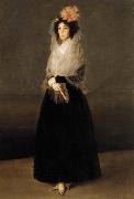 Francisco de goya y Lucientes The Countess del Carpio oil on canvas